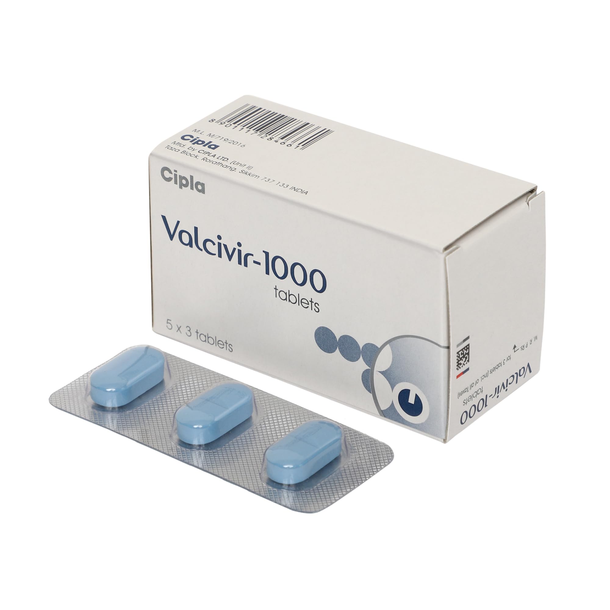 Valcivir Tablet  1000Mg